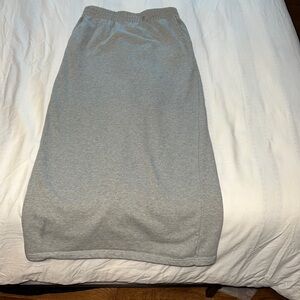 Golden by TNA fleece maxi skirt